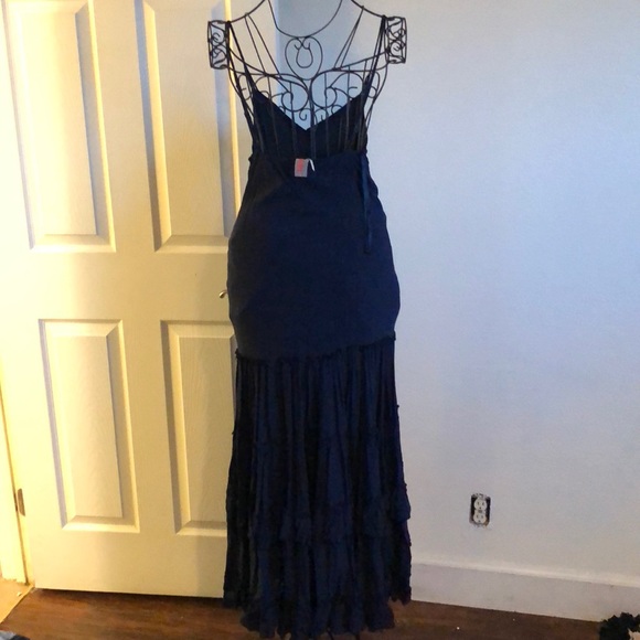Free people tiered flamenco dress - Picture 7 of 8